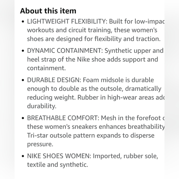 Nike  Flex Trainer 4 Athletic sport running tennis Women's Sneaker Size‎ 10.5 - Picture 10 of 11